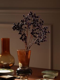Pure Home + Living - Purple Berry Artificial Flower