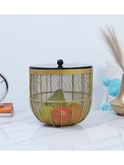 Amaya Decors - Black & Gold Wired Decorative Box