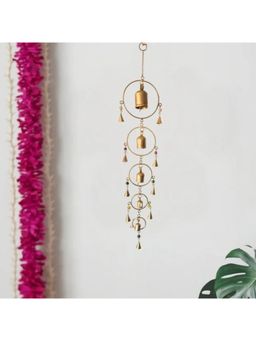 JASMEY HOMES - Gold Metal Bell Wind Chime