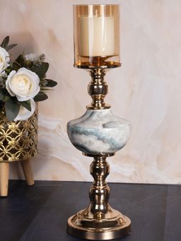 Aarvi Decor - Gold Mystic Candle Holder