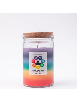 Samskara Home - Multi-Color 7-Chakra Jar Candle