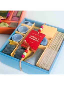 Samskara Home - Blue Svarna Luxe Festive Gift Hamper