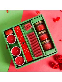 Samskara Home - Red Sankalpa Festive Aspirations Gift Hamper