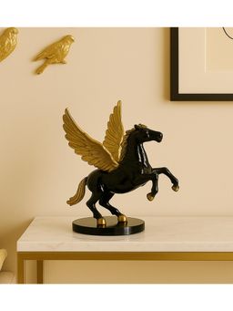 Amaya Decors - Black & Gold Horse