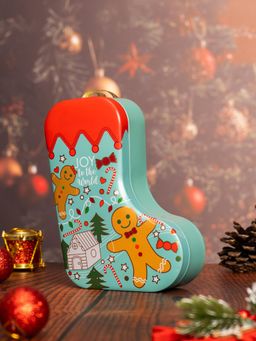 THE ZAPPY BOX - Blue Gingerbread Man Tin