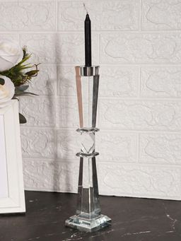 Aarvi Decor - Transparent Elegance Candle Holder
