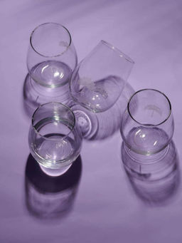 Freedom Tree - Sabar Palm Water Glass (Set of 4)