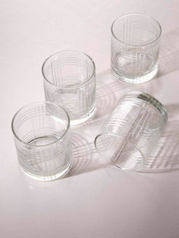 Freedom Tree - Lines Cocktail Glass (Set of 4)