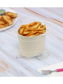 Amaya Decors - Beige Oval Snacks Platter