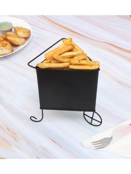 Amaya Decors - Black Triangle Snacks Platter