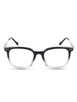 Voyage - Black & Clear Square Frame for Men & Women TR83022MG3864