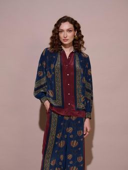 Style Island - Multi-Colour Cynthia Mulberry Shirt