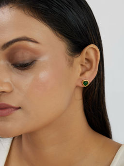 AMOSSH - Kiva Earrings - Waterproof, 18k Gold Plated Studs