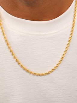 Zavya - The Modern Twist Gold-Plated Sterling Silver Chain