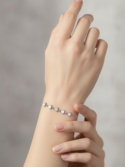 Silberry - 925 Sterling Silver Mermaid Tail Bracelet