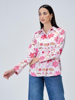 SALT Attire - Multi-Color Aurelia Floral Shirt