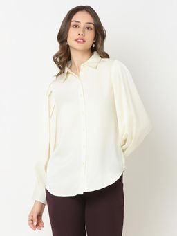 Not So Pink - Solid Lemon Shirt with Sleeve Details