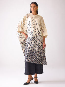 Ancestry - Beige Printed Kaftan