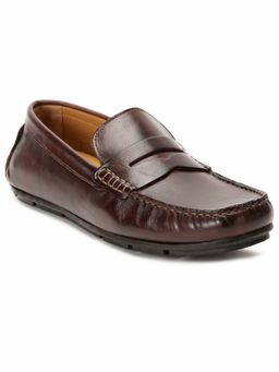 Rare Rabbit - Brix Brown Loafers