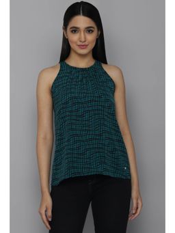 Allen Solly - Women Printed Green Top