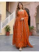 Orange color option, Sold out, Currently selected