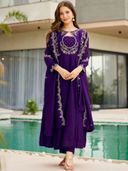 Purple color option, Currently selected