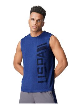 U.S. POLO ASSN. - Men Blue I711 Natural Polyester Vest