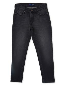 Pepe Jeans - Boys Black Solid Jeans