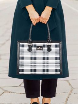 The Clownfish - Alvis Series Handbag For Women - Premium Faux Leather-Black