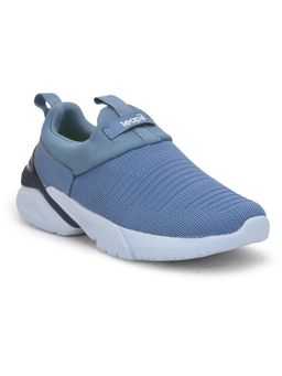 LIBERTY - Mens Blue Leap7X Brisk-01 Sports Non Lacing Walking Shoes
