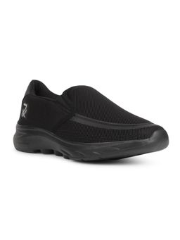 LIBERTY - Mens Black Leap7X Denis-1 Sports Non Lacing Walking Shoes