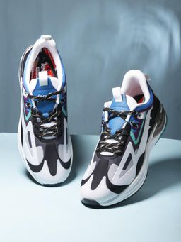 LIBERTY - Mens White Leap7X Hanover-1 Sports Lacing Running Shoes