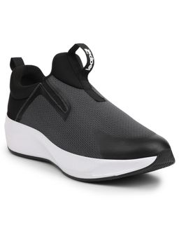 LIBERTY - Mens Dark Grey Leap7X Reactive-2 Sports Non Lacing Walking Shoes