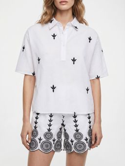 Cover Story - Bloom Tales White Shirt