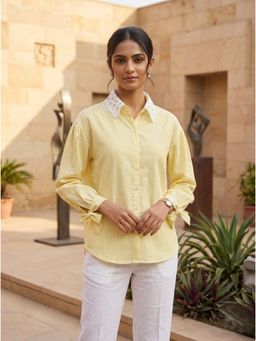 Autumnlane - Mihika Bumble Cotton Shirt