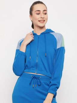 STREET 9 - Women Blue Zip Up Jacket