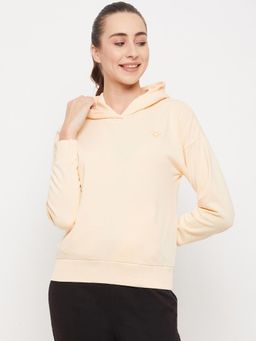 STREET 9 - Women Beige Hoodie