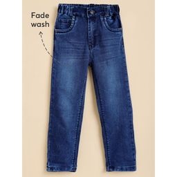 Hopscotch - Laidback Fade Denim Jeans Navy Blue