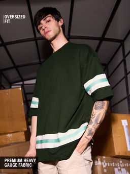 The Souled Store - Malachite Men Oversized T-Shirt