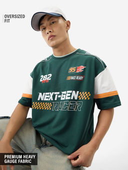 The Souled Store - Speed Racer Men Oversized T-Shirt