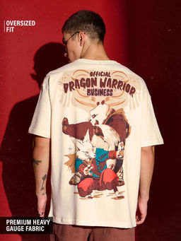 The Souled Store - Warrior Business Men Oversized T-Shirt