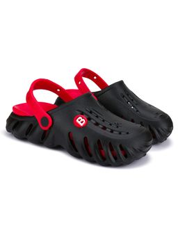 BERSACHE - Kids Black Ultra Soft and Flexibility Technology Clogs