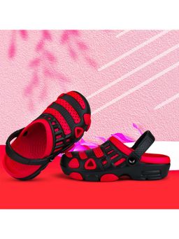 BERSACHE - Kids Red Ultra Soft and Flexibility Technology Clogs