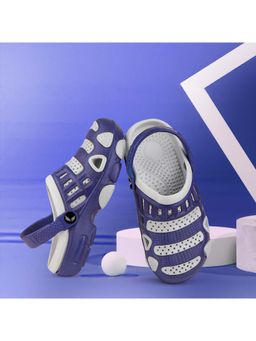 BERSACHE - Kids Navy Blue Ultra Soft and Flexibility Technology Clogs