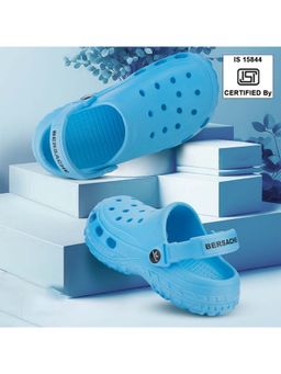 BERSACHE - Kids Blue Ultra Soft and Flexibility Technology Clogs