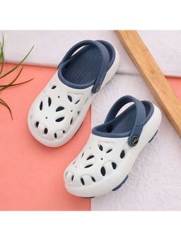 BERSACHE - Kids White Ultra Soft and Flexibility Technology Clogs