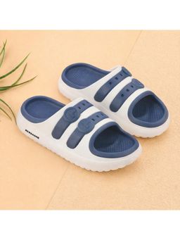 BERSACHE - Kids Navy Blue Ultra Soft and Flexibility Technology Sliders