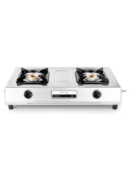 McCoy - OptiHeat 2B | 2 Burner Stainless Steel Gas Stove Manual Ignition Brass Burners