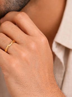 ZISTHI - 925 Sterling Silver Adjustable Gold Rings
