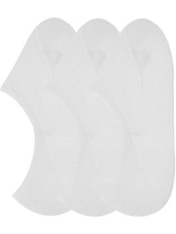 NEXT2SKIN - - Womens Cotton Hidden Loafer Socks, Ladies No Show Liners - Pack of 3(White)